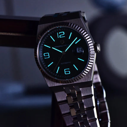 Nuovo Orologio da Uomo PAGANI DESIGN 2026, Orologio Automatico di Lusso, Meccanico, con Vetro Zaffiro AR, Luminoso, Durevole, in Acciaio Inossidabile