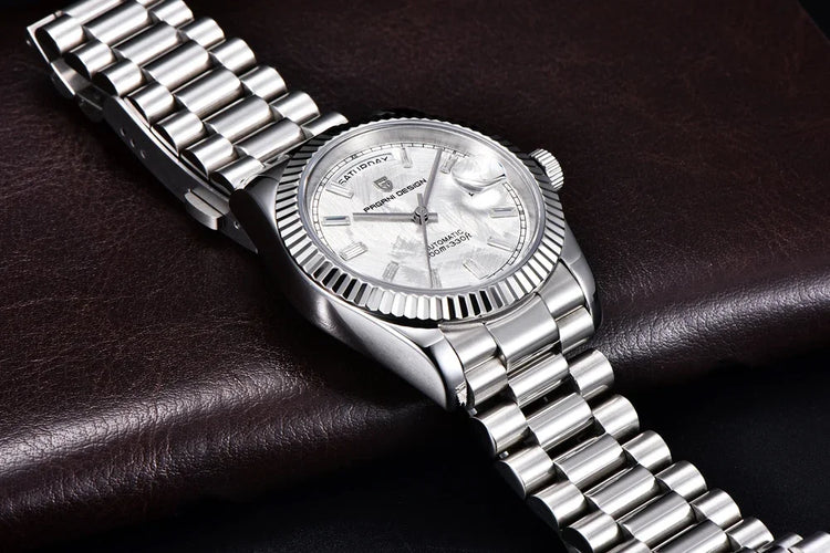 Nuovo orologio da uomo DESIGN PAGANI, orologio automatico di lusso di alta gamma, alla moda, impermeabile, vetro zaffiro, acciaio inossidabile, regalo da uomo per uomo