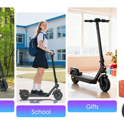 HiQiS Max Pro E-Scooter 500W Motore 36V 15Ah 40KMH Velocità 50KM Gamma 10 pollici Pneumatico Ad Aria Pieghevole Scooter Elettrico Per Adulti Con App