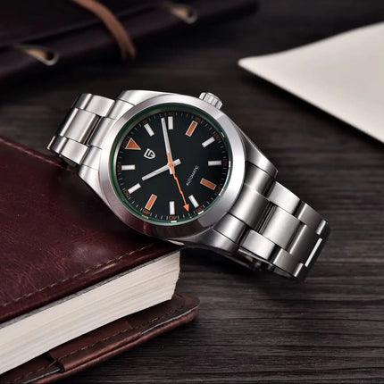 Nuovo Orologio Meccanico da Uomo PAGANI DESIGN 2026, Orologio Automatico di Lusso con Vetro Zaffiro AR, Movimento NH35/8215