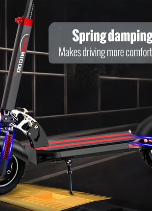 Monopattino elettrico SUNNIGOO per adulti, 10 pollici, fuoristrada, batteria al litio 48V, velocità massima   Monopattino Elettrico Pieghevole con Sedile, 45km/h, Lunga Autonomia, Potente Capacità di Salita, Portatile