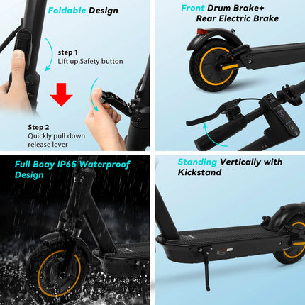 2026 Nuovo scooter elettrico JUICEASE 7.8-14.5AH 31/35KM/H 25-45KM Ultra lungo raggio Smart Aovopro APP Scooter elettrico 350/1000W