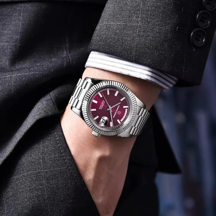 Nuovo Orologio Meccanico da Uomo PAGANI DESIGN DD40 2026, Orologio Automatico di Lusso con Vetro Zaffiro AR, Data, Impermeabile, in Acciaio Inossidabile, Regalo per Uomo