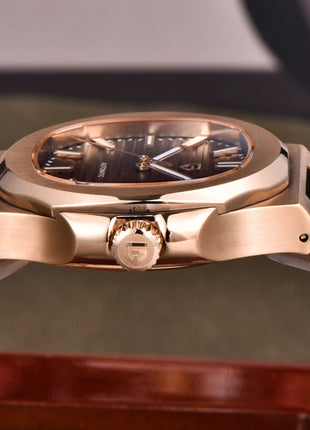 Nuovo Orologio da Uomo di Lusso PAGANI DESIGN 2026 Rosa Oro ST6 Automatico Meccanico con Protezione Luminosa e Vetro Zaffiro AR - Regalo Perfetto