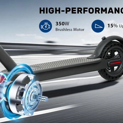 2026 Aggiorna AOVOPRO TX01 Smart APP Scooter elettrico 350W/500W Motore potente 36V25-45KM Gamma Adulti EScooter con doppio freno