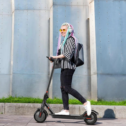 Monopattino Elettrico Pieghevole SUNNIGOO N7PRO 350W per Pendolarismo Urbano, in Lega di Alluminio, Pneumatici da 8.5'', Batteria al Litio 36V 10.4AH con App, Monopattino per Adulti e Studenti, Regalo, Leggero e Pieghevole pe