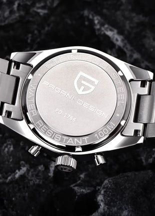 PAGANI DESIGN 2026 Orologio da Uomo Pilota al Quarzo, Nuovo Orologio da Polso Cronografo Sportivo Retrò in Acciaio Inossidabile per Uomo, Confezione Regalo, Spedizione Locale