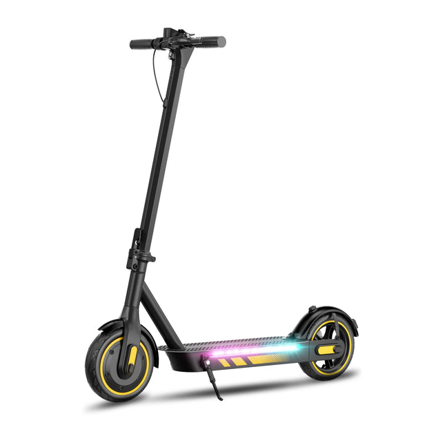 Monopattino elettrico HiQiS V10 pro con motore da 600W, batteria 36V15Ah, velocità 40KM/H, autonomia 45KM, pneumatici da 10 pollici, pieghevole, per adulti, con app.