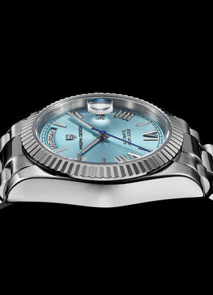 Orologi da uomo PAGANI DESIGN DD36 2026 Nuovo orologio automatico con data e giorno della settimana, orologio da polso meccanico da uomo con vetro zaffiro AR, orologio da uomo in acciaio inossidabile 316L, movimento ST16, qua