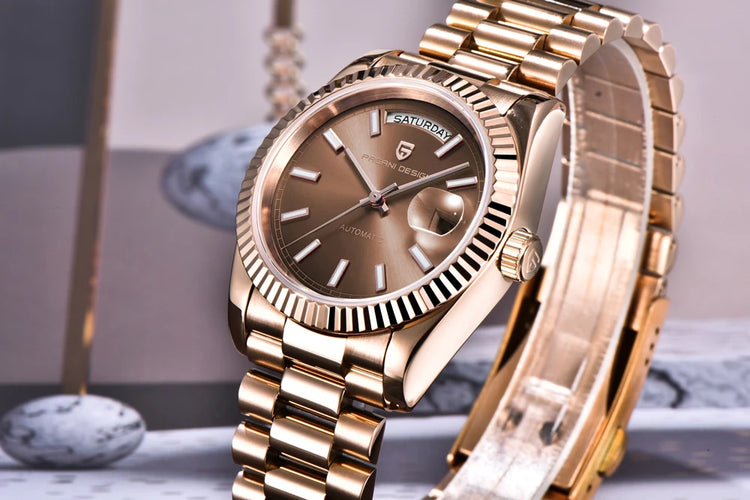 Nuovo orologio da uomo add36 PAGANI DESIGN, orologio automatico di lusso per uomo, orologio meccanico da lavoro, vetro zaffiro AR, impermeabile fino a 10 bar, spedizione locale.