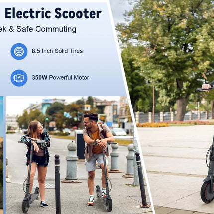 Scooter elettrico JUICEASE TX01 per adulti 7.8Ah 350W Motore potente fino a 31KM/H Velocità Smart APP Scooter elettrico con 5.2 chip