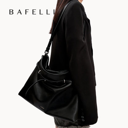 BAFELLI Borsa tote sotto le ascelle - Borsa da viaggio morbida in pelle ispirata a tracolla da donna Borsa a tracolla leggera dal design compatto