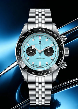 Nuovo Orologio da Uomo PAGANI DESIGN Panda 2026, Marca di Lusso, Orologio al Quarzo, Cronografo Sportivo, Ghiera in Ceramica, Vetro Zaffiro AR, Luminoso, Impermeabile, in Acciaio Inossidabile