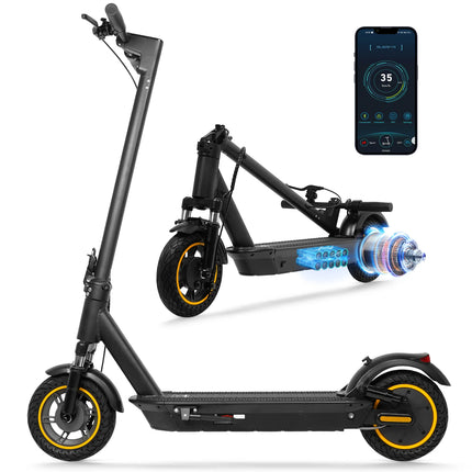 2026 Aggiorna AOVOPRO TX01 Smart APP Scooter elettrico 350W/500W Motore potente 36V25-45KM Gamma Adulti EScooter con doppio freno