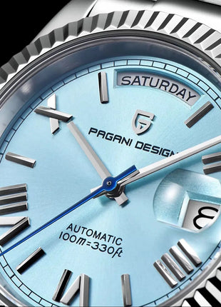 Orologi da uomo PAGANI DESIGN DD40 2026 Nuovo orologio automatico con data e giorno della settimana, orologio da polso meccanico da uomo con vetro zaffiro AR, orologio da uomo in acciaio inossidabile 316L, movimento TMI/MIYOT