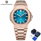 Rose Gold Blue