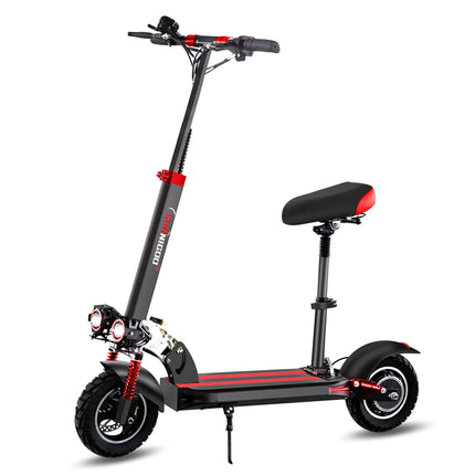Monopattino Elettrico con Motore 800W, Batteria 48V13AH, Sedile Rimovibile, Pneumatici 10\", per Pendolari Urbani e Fuoristrada, Pieghevole