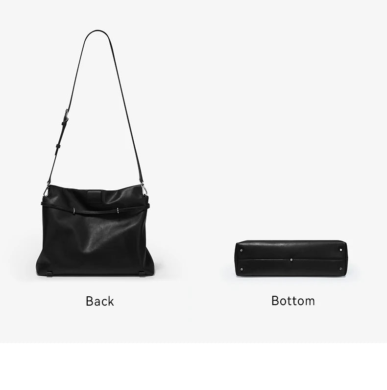 BAFELLI Borsa tote sotto le ascelle - Borsa da viaggio morbida in pelle ispirata a tracolla da donna Borsa a tracolla leggera dal design compatto