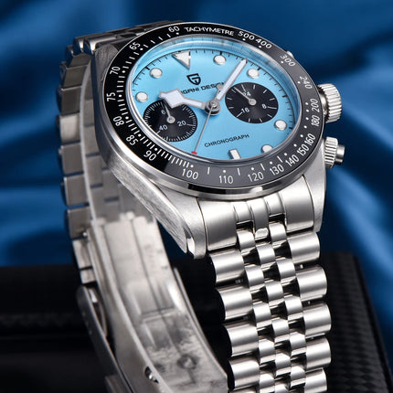 Nuovo Orologio da Uomo PAGANI DESIGN Panda 2026, Marca di Lusso, Orologio al Quarzo, Cronografo Sportivo, Ghiera in Ceramica, Vetro Zaffiro AR, Luminoso, Impermeabile, in Acciaio Inossidabile