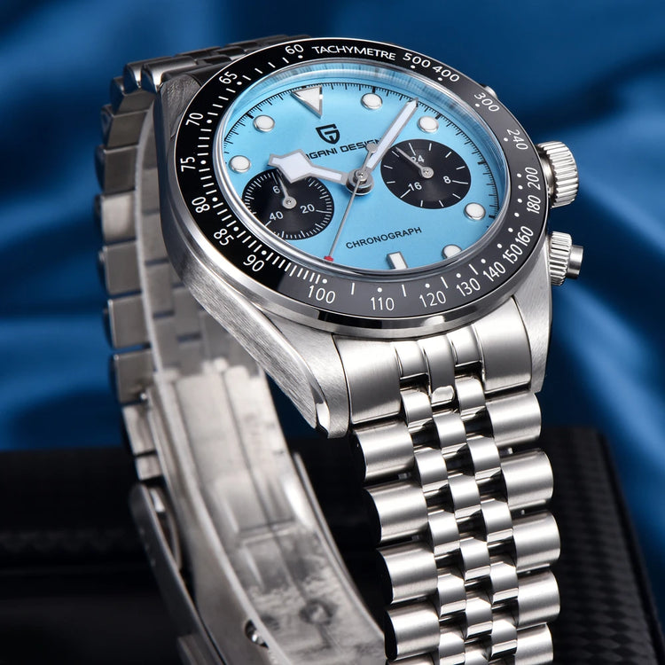 Nuovo Orologio da Uomo PAGANI DESIGN Panda 2026, Marca di Lusso, Orologio al Quarzo, Cronografo Sportivo, Ghiera in Ceramica, Vetro Zaffiro AR, Luminoso, Impermeabile, in Acciaio Inossidabile