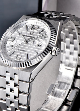 Nuovo Orologio da Uomo PAGANI DESIGN 2026, Orologio Automatico di Lusso, Meccanico, con Vetro Zaffiro AR, Luminoso, Durevole, in Acciaio Inossidabile