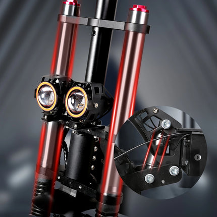6000W Potente Scooter Elettrico 60V 38Ah Velocità Massima 85 km/h 100 km Portata 11 ''Pneumatico Doppio Ammortizzante Pieghevole EScooter per Adulti