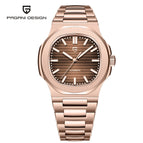 Rose gold brown