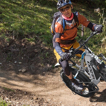 Bicicletta Elettrica per Adulti Varun S26-1, E-bike da Montagna, Batteria 48V 16Ah, Fatbike 26'', Bicicletta Elettrica da Strada