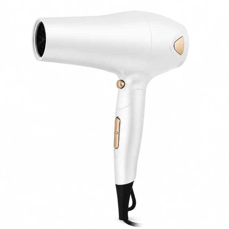Professional Foldable Travel Hair Dryer 2000W, 3 Temperature and 2 Speed Levels, Hot and Cold Air, Compact Ergonomic Design, 220-240V Voltage for Home and Vacation, Model G-608