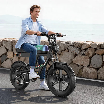Bicicletta elettrica da fuoristrada con motore brushless da 1800W, mountain bike, snowbike, completamente adatta per la guida su tutti i tipi di strada, bicicletta elettrica per adulti