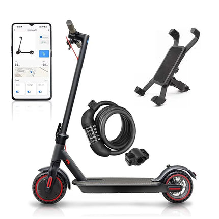 Monopattino Elettrico Pieghevole SUNNIGOO N7PRO 350W per Pendolarismo Urbano, in Lega di Alluminio, Pneumatici da 8.5'', Batteria al Litio 36V 10.4AH con App, Monopattino per Adulti e Studenti, Regalo, Leggero e Pieghevole pe