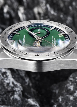 Nuovo Orologio da Uomo PAGANI DESIGN 2026, Orologio al Quarzo con Fasi Lunari, Cronografo Sportivo Impermeabile, Vetro Zaffiro AR, Luminoso, Spedizione Locale