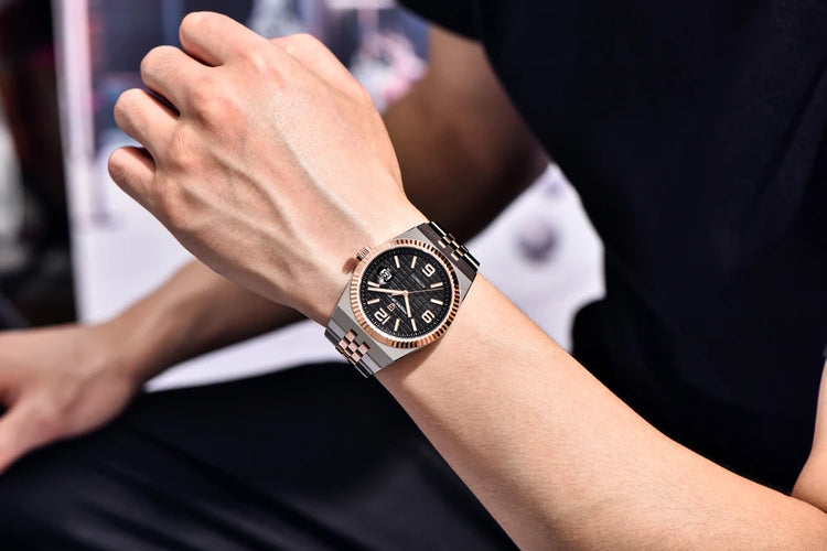 Nuovo Orologio da Uomo PAGANI DESIGN 2026, Orologio Automatico di Lusso, Meccanico, con Vetro Zaffiro AR, Luminoso, Durevole, in Acciaio Inossidabile