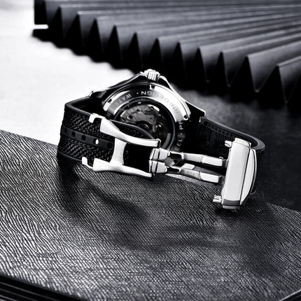 Orologi da uomo PAGANI DESIGN, orologio meccanico automatico di lusso, orologio da uomo resistente all'acqua, vetro zaffiro AR, orologio leggero, spedizione locale UE