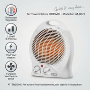 Ceramic Fan Heater Portable Electric Heater Electric Room Heater 2000W Fan Heater Safe Bathroom Fan Heater Adjustable Thermostat Heater Silent Room Fan Heater Heater