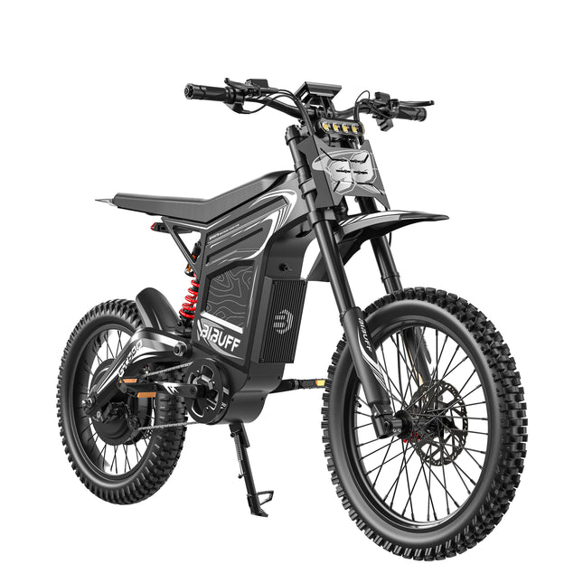 GT600 All-Terrain Electric Motorcycle with Full Suspension, 7500W High Power Motor, 72V 30AH Removable Lithium Battery, 150KM Max Range, Full Damping, Electric Motorcycle for Adults, Electric Bicycle