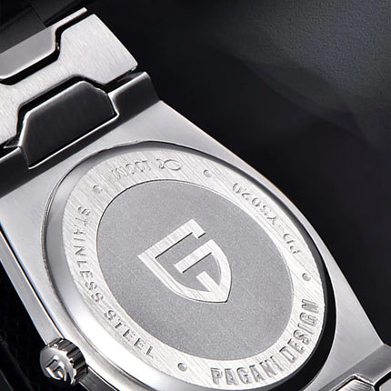 PAGANI DESIGN 2026 Nuovo Orologio al Quarzo Sottile da Uomo 7MM VJ21 37MM Zaffiro Acciaio Inossidabile Impermeabile 10Bar Luminoso C3 Reloj Hombre