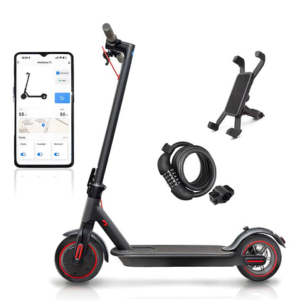 Monopattino Elettrico Pieghevole SUNNIGOO N7PRO 350W per Pendolarismo Urbano, in Lega di Alluminio, Pneumatici da 8.5'', Batteria al Litio 36V 10.4AH con App, Monopattino per Adulti e Studenti, Regalo, Leggero e Pieghevole pe