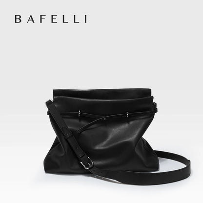 BAFELLI Borsa tote sotto le ascelle - Borsa da viaggio morbida in pelle ispirata a tracolla da donna Borsa a tracolla leggera dal design compatto