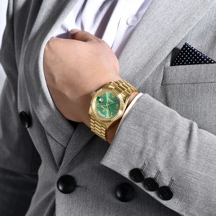 PAGANI DESIGN DD36 Oro Verde V2 Orologi Meccanici da Uomo Orologio Automatico di Lusso per Uomo 2026 Nuovo Orologio da Polso con Vetro Zaffiro AR