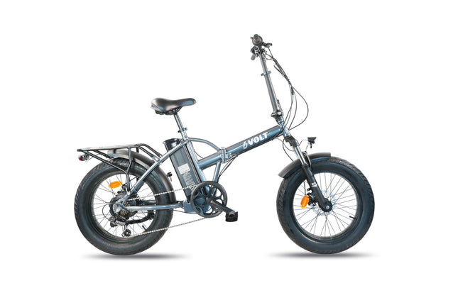 FAT Electric Bicycle Volt Alpha Pro 250W 36V 13Ah Foldable 20" LED Lights Rear Rack ISO - Produced and Shipped from Italy - EU Regulations Compliant