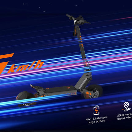 Monopattino Elettrico Kukirin G2 per Adulti, Motore 800W, Batteria 48V15.6Ah, Velocità 25-45 km/h, Autonomia 55km, Pieghevole in 10 Secondi, E-Scooter per Tutti i Terreni platinumshop