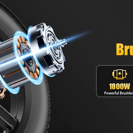 Bicicletta elettrica da fuoristrada con motore brushless da 1800W, mountain bike, snowbike, completamente adatta per la guida su tutti i tipi di strada, bicicletta elettrica per adulti