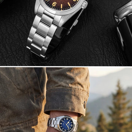 ADDIESDIVE AD2544 Women's Quartz Watch Japan 2035 Movement 100m Waterproof Sapphire Glass 316L Stainless Steel Ladies Watch 36mm