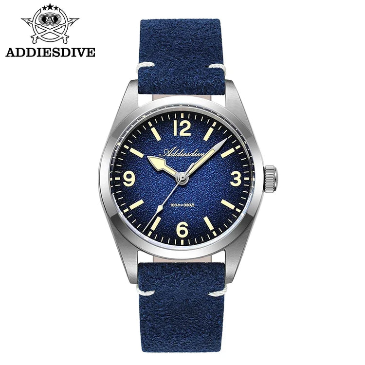 ADDIESDIVE AD2544 Women's Quartz Watch Japan 2035 Movement 100m Waterproof Sapphire Glass 316L Stainless Steel Ladies Watch 36mm
