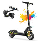 Monopattini elettrici Todimart D6 con motore da 500W (800W di picco), 48V 13Ah, velocità massima 45 km/h, autonomia 40-60 km, pieghevole, pneumatici da 10 pollici