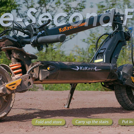 Scooter elettrico KuKirin G2 Master (versione 2025, motore 1000 W*2, batteria 52 V 20,8 Ah, pneumatici da 10 pollici, velocità massima 60 km/h, portata 70 km
