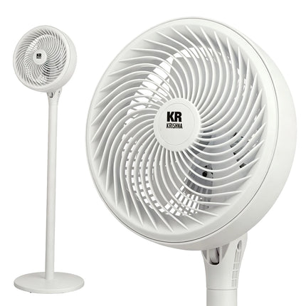 Ventilatore a piantana, ventilatore per la circolazione dell'aria, tre livelli di velocità regolabili, altezza regolabile, funzionamento super silenzioso