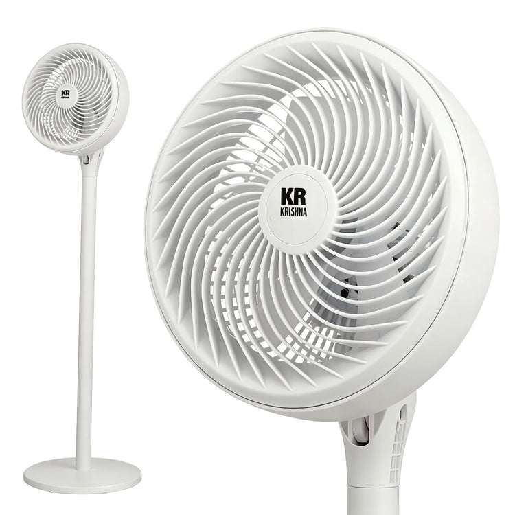 Ventilatore a piantana, ventilatore per la circolazione dell'aria, tre livelli di velocità regolabili, altezza regolabile, funzionamento super silenzioso