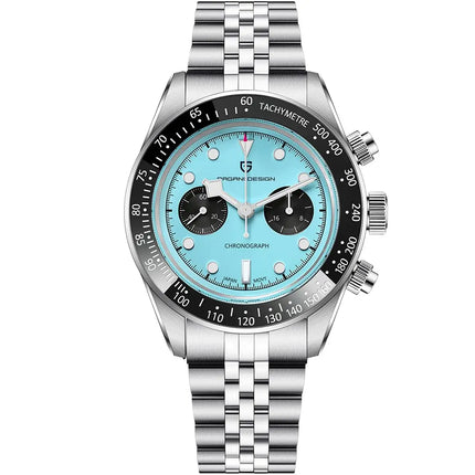 Nuovo PAGANI DESIGN 2026 Orologio da Uomo Panda, Orologio al Quarzo di Lusso, Cronografo con Quadrante in Zaffiro, Luminoso, Acciaio Inossidabile 316L, Spedizione Locale